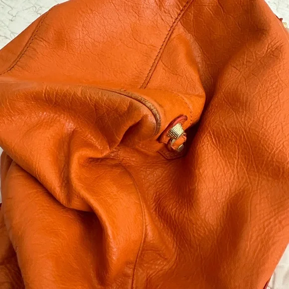 Balenciaga Velo Orange Crossbody Bag - Picture 14 of 15